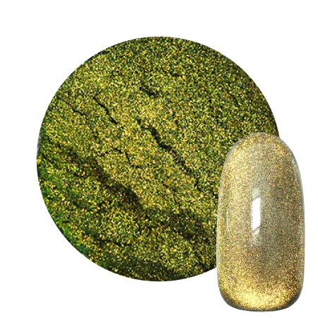 SHAREYDVA Magnet Powder Olive Amber