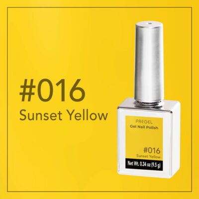 Pregel Gel Polish Sunset Yellow #016
