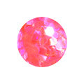 Erikonail ERI-180 Jewelry Collection Peach Pink Hexagon Hologram 2.5mm