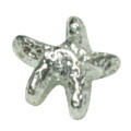 Pieadra Star Fish Silver 8pcs