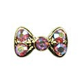 Mode Nail Nail-on Jewelry Ribbon Gold Aurora Pink 2pcs