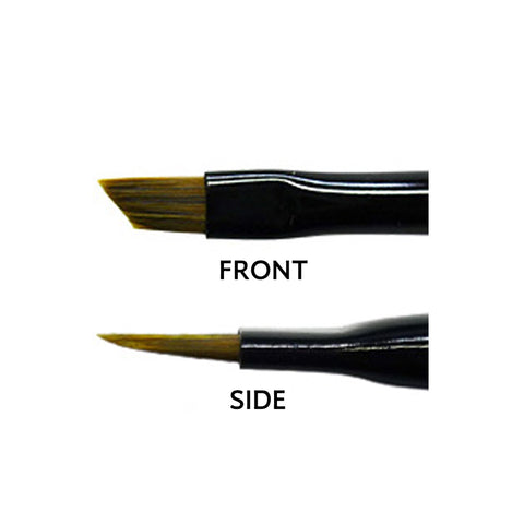 FLEXBRUSH Dotting Tool & Nail Art, Gel Brush Flat #6 - TDI, Inc