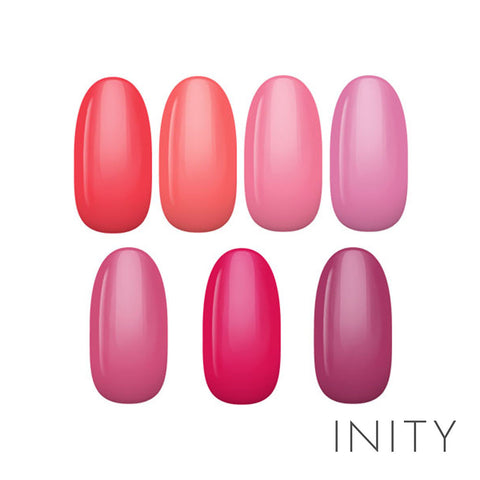 INITY High-end Color Pinky Collection Set (7 colors)
